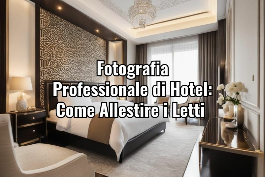 Fotografia Professionale di Hotel: Come Allestire i Letti per Ottenere Foto Professionali E Massimizzare Le Prenotazioni