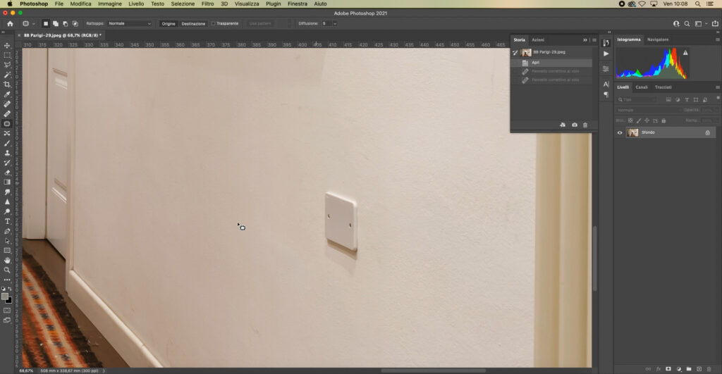 Come usare lo Strumento Toppa di Photoshop (Patch Tool)