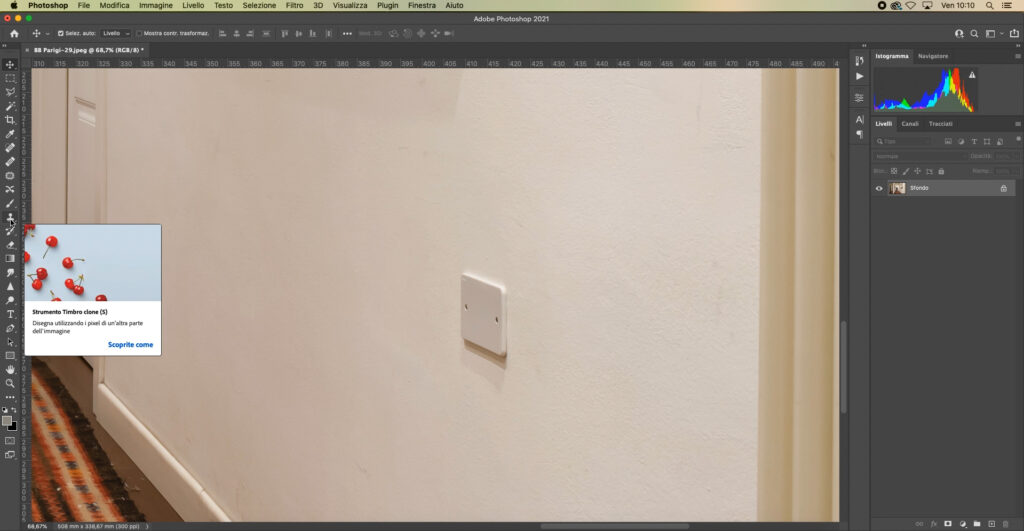 Come usare lo Strumento Timbro Clona di Photoshop (Clone Stamp Tool) 